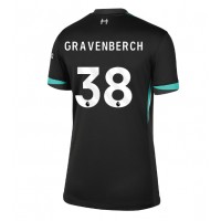 Camisa de time de futebol Liverpool Ryan Gravenberch #38 Replicas 2º Equipamento Feminina 2024-25 Manga Curta